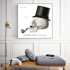 Dandy Bones II by Sue Schlabach on GIANT ART - white vintage