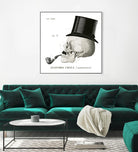 Dandy Bones II by Sue Schlabach on GIANT ART - white vintage