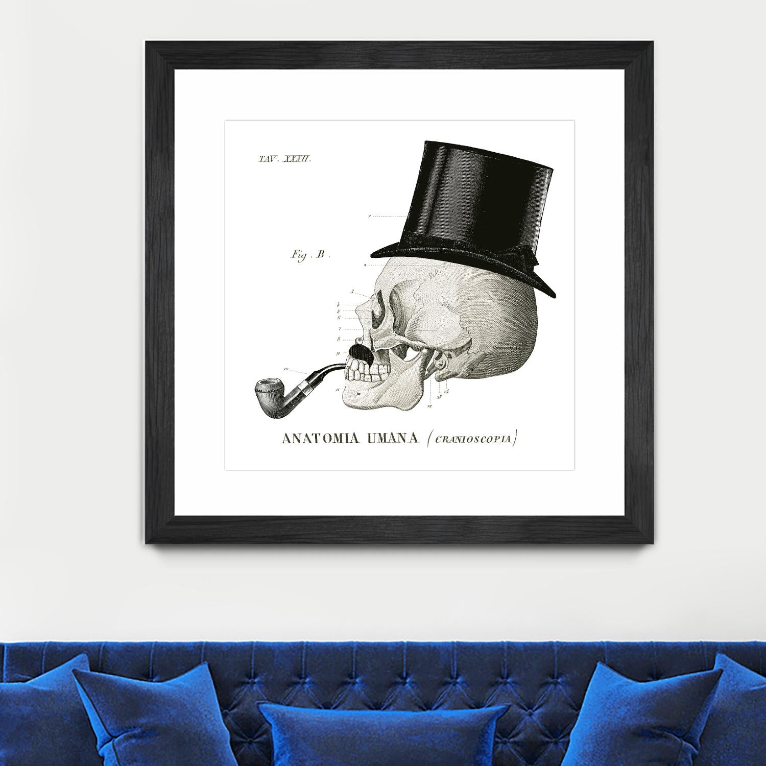 Dandy Bones II by Sue Schlabach on GIANT ART - white vintage