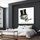 Dandy Bones III by Sue Schlabach on GIANT ART - white vintage