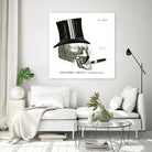 Dandy Bones III by Sue Schlabach on GIANT ART - white vintage