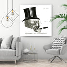 Dandy Bones III by Sue Schlabach on GIANT ART - white vintage