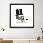 Dandy Bones III by Sue Schlabach on GIANT ART - white vintage