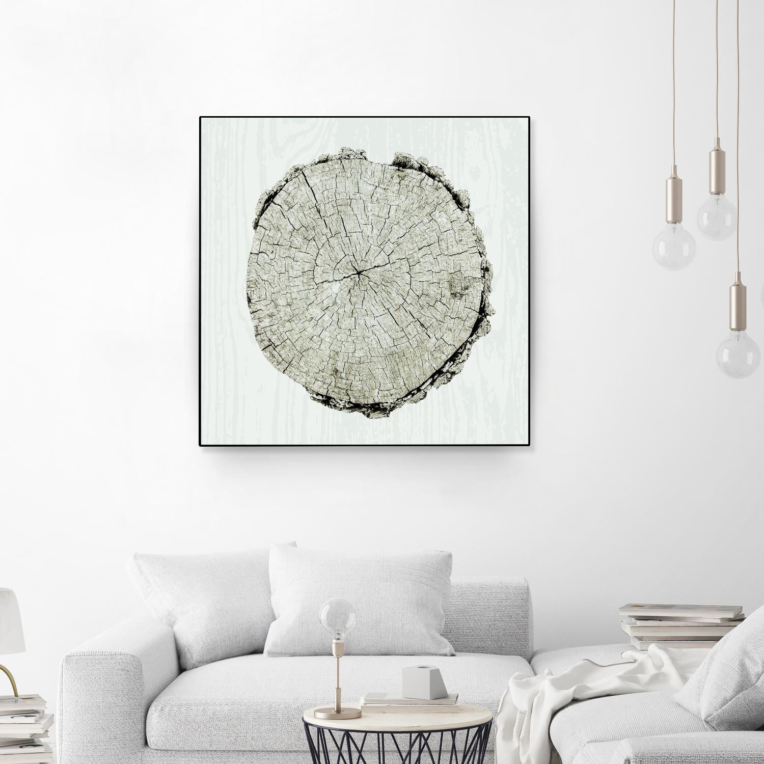 Woodland Years II by Sue Schlabach on GIANT ART - beige trees