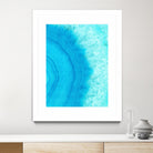Agate Geode II by Portfolio on GIANT ART - blue contemporary
