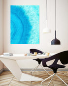 Agate Geode II by Portfolio on GIANT ART - blue contemporary