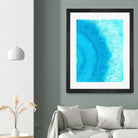 Agate Geode II by Portfolio on GIANT ART - blue contemporary