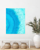 Agate Geode II by Portfolio on GIANT ART - blue contemporary
