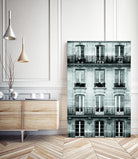 Across the Street II by Laura Marshall on GIANT ART - black architectural