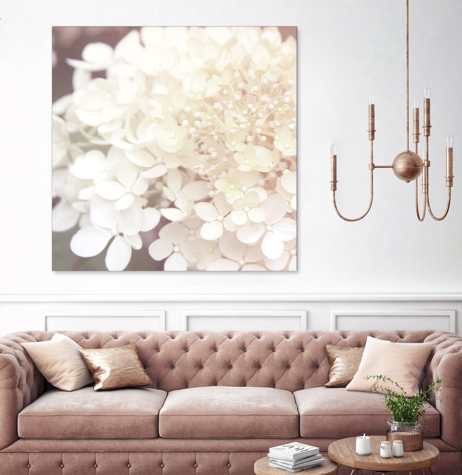 Hydrangea Dream II by Laura Marshall on GIANT ART - grey floral