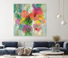 Colorful Garden II by Silvia Vassileva on GIANT ART - green floral