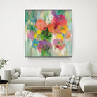 Colorful Garden II by Silvia Vassileva on GIANT ART - green floral