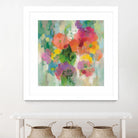 Colorful Garden II by Silvia Vassileva on GIANT ART - green floral