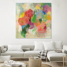 Colorful Garden III by Silvia Vassileva on GIANT ART - green floral