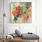 Colorful Garden III by Silvia Vassileva on GIANT ART - green floral