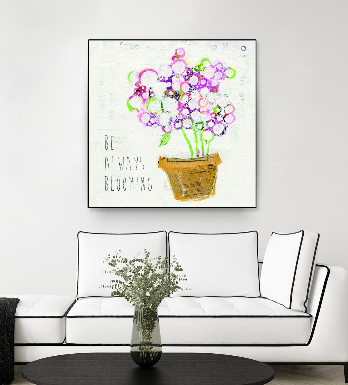 The Sweetness Inspiration by Kellie Day on GIANT ART - beige floral