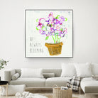 The Sweetness Inspiration by Kellie Day on GIANT ART - beige floral