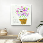 The Sweetness Inspiration by Kellie Day on GIANT ART - beige floral