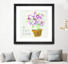 The Sweetness Inspiration by Kellie Day on GIANT ART - beige floral