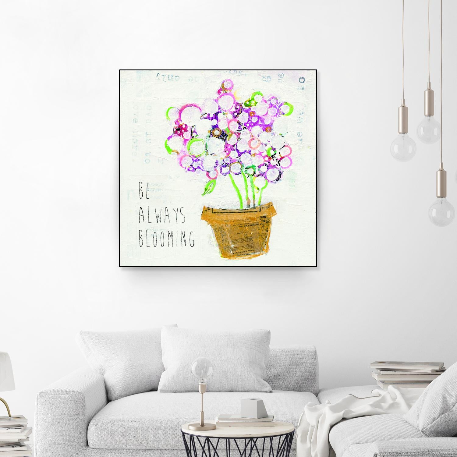 The Sweetness Inspiration by Kellie Day on GIANT ART - beige floral