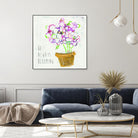 The Sweetness Inspiration by Kellie Day on GIANT ART - beige floral