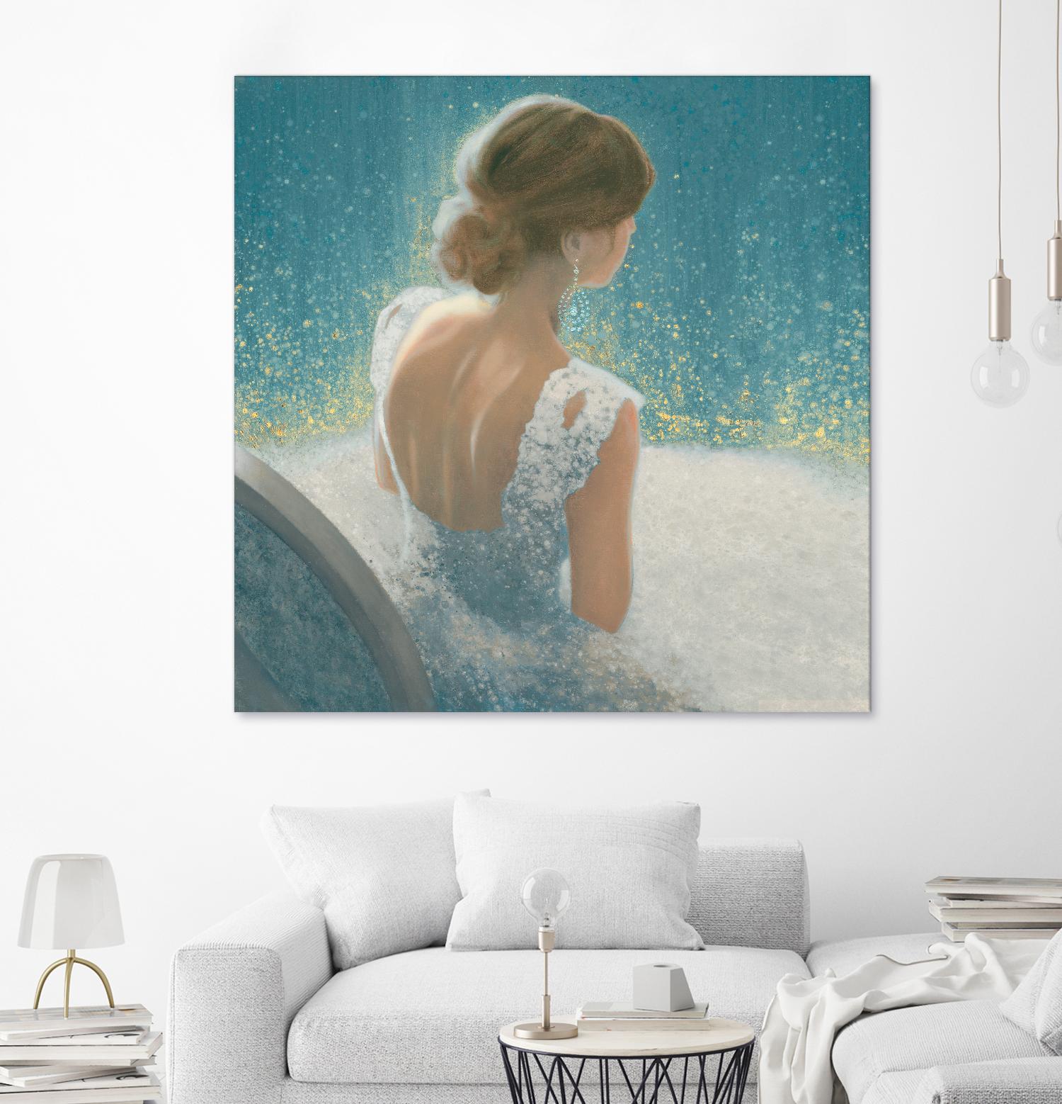 Before the Opera Blue by James Wiens on GIANT ART - white everyday life