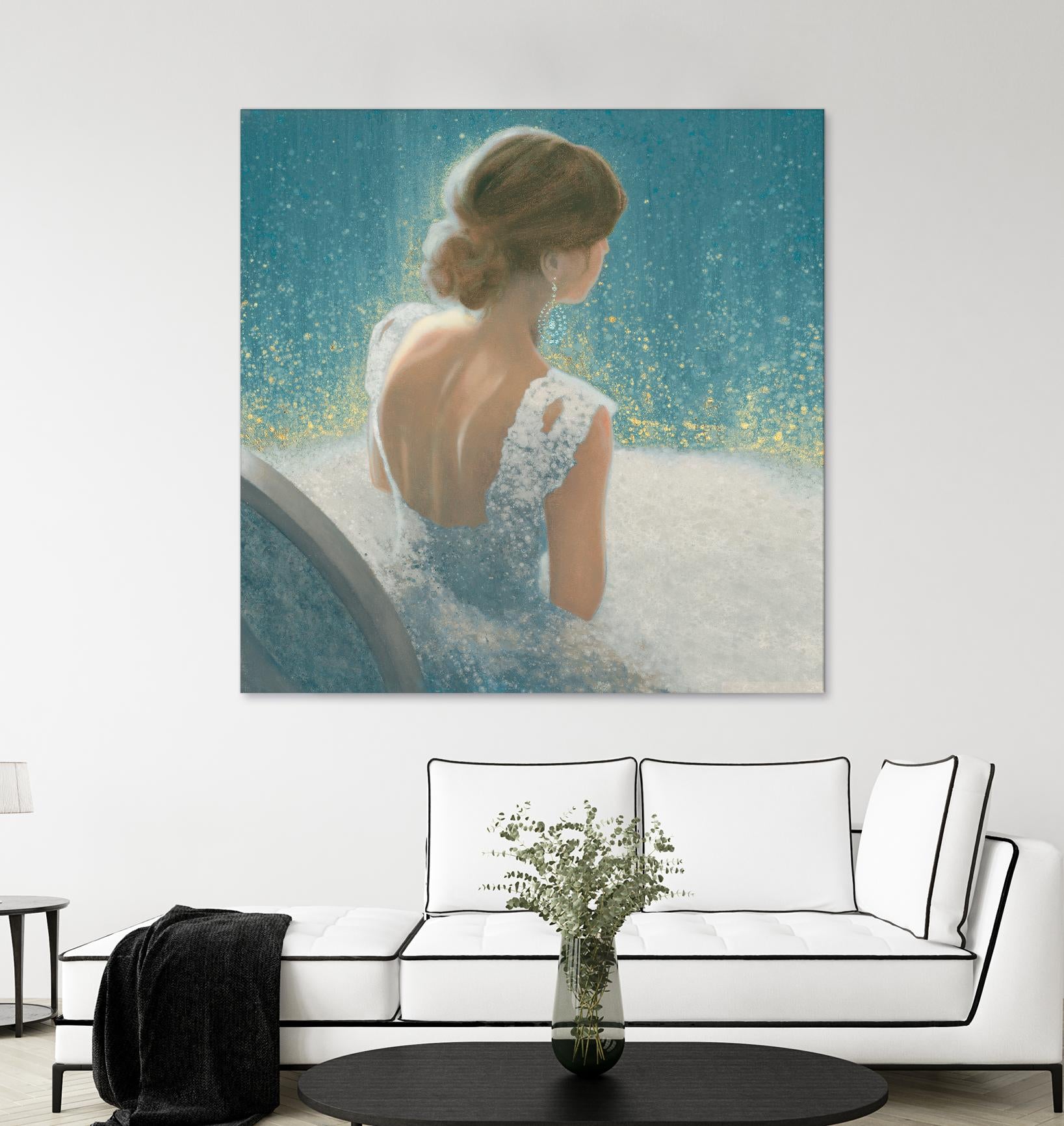 Before the Opera Blue by James Wiens on GIANT ART - white everyday life