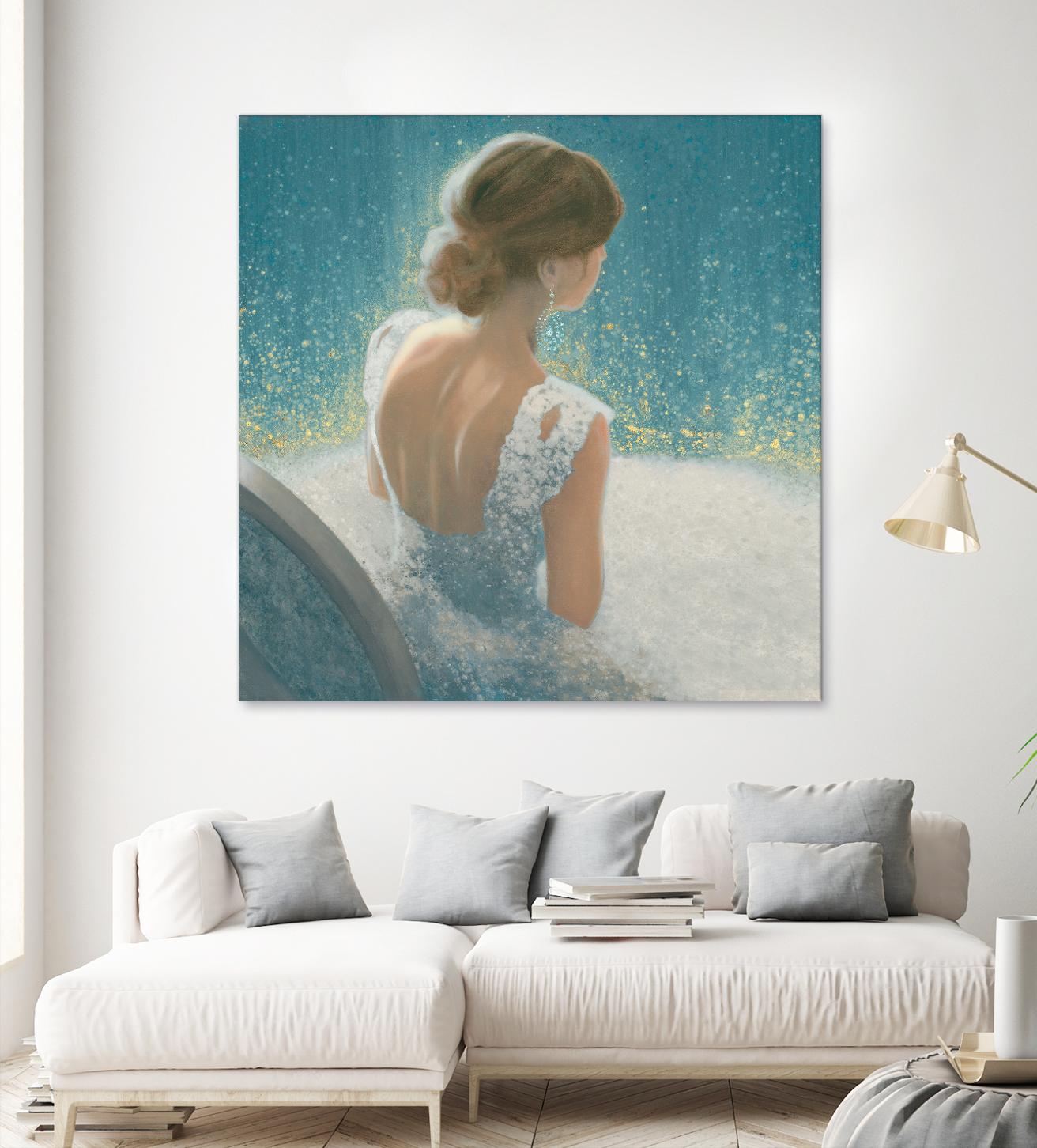 Before the Opera Blue by James Wiens on GIANT ART - white everyday life