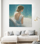 Before the Opera Blue by James Wiens on GIANT ART - white everyday life