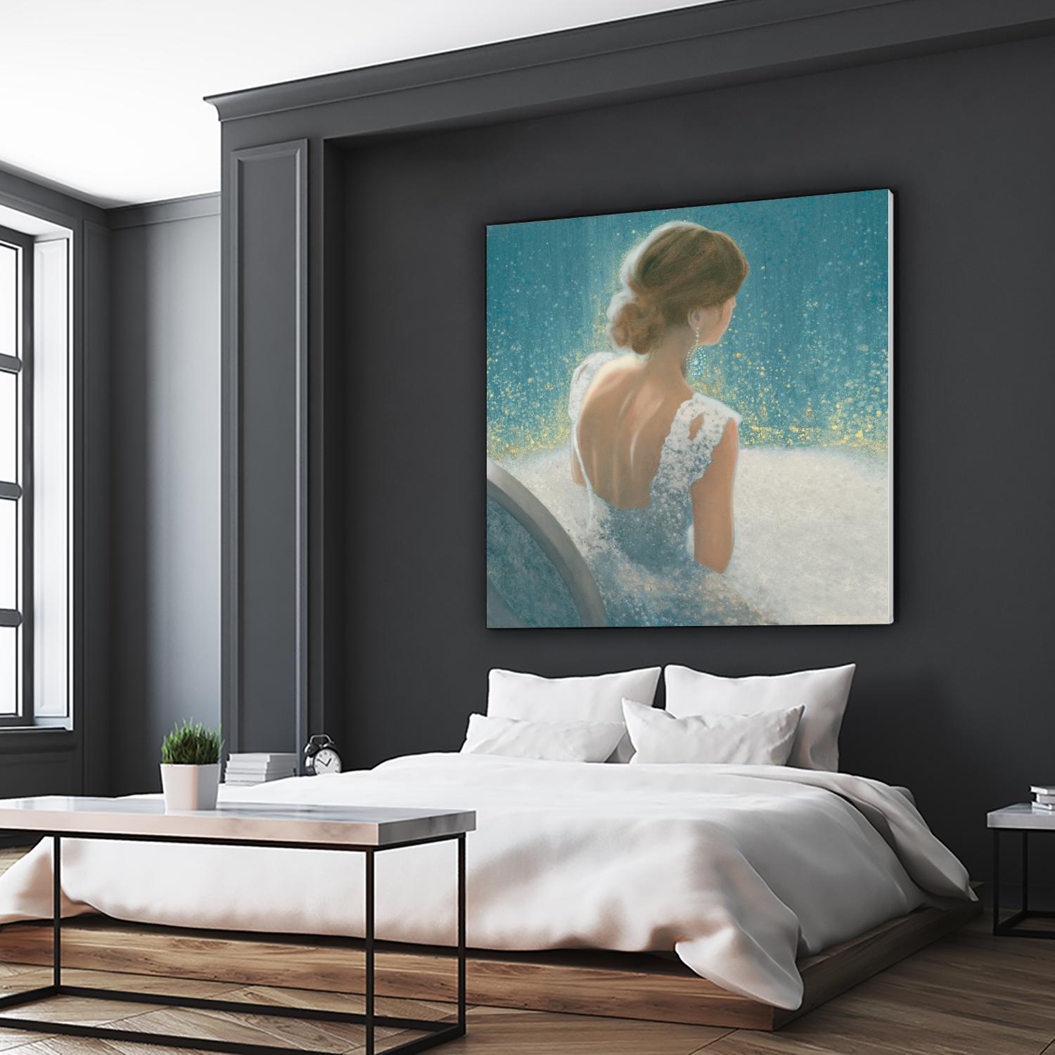 Before the Opera Blue by James Wiens on GIANT ART - white everyday life