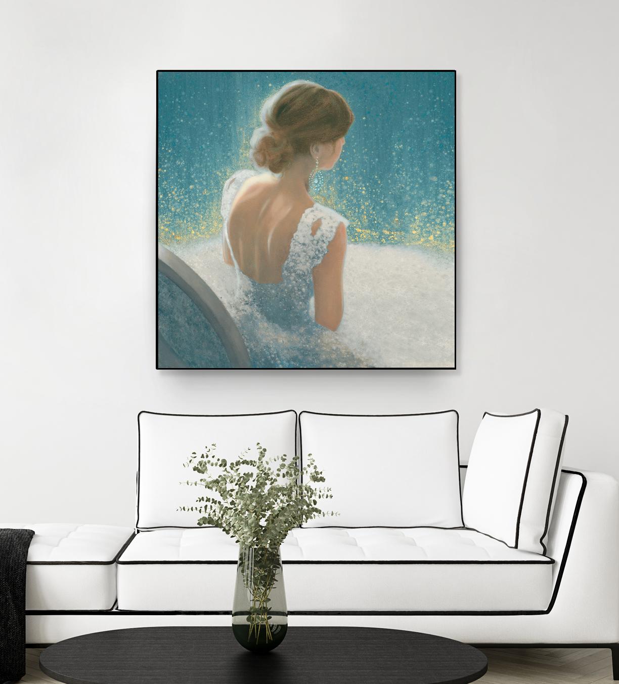 Before the Opera Blue by James Wiens on GIANT ART - white everyday life