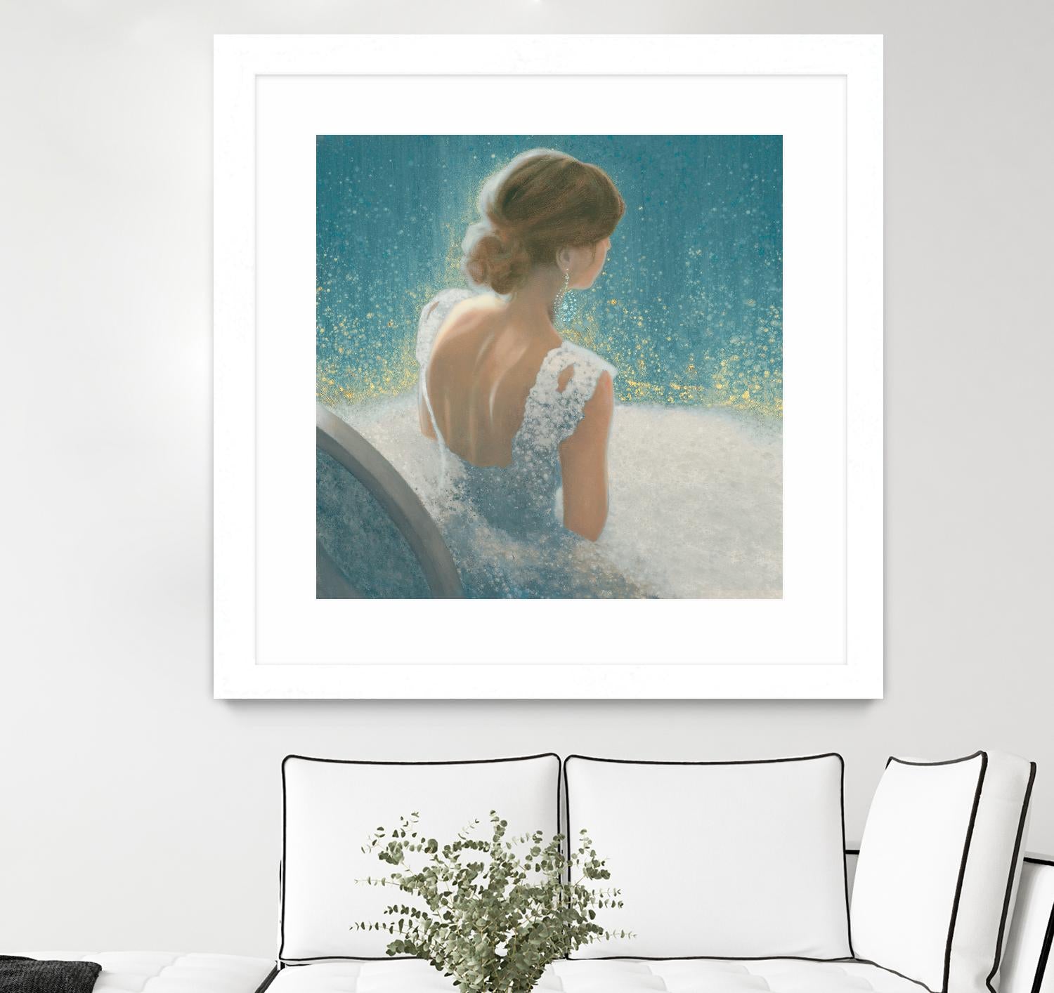 Before the Opera Blue by James Wiens on GIANT ART - white everyday life