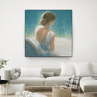 Before the Opera Blue by James Wiens on GIANT ART - white everyday life