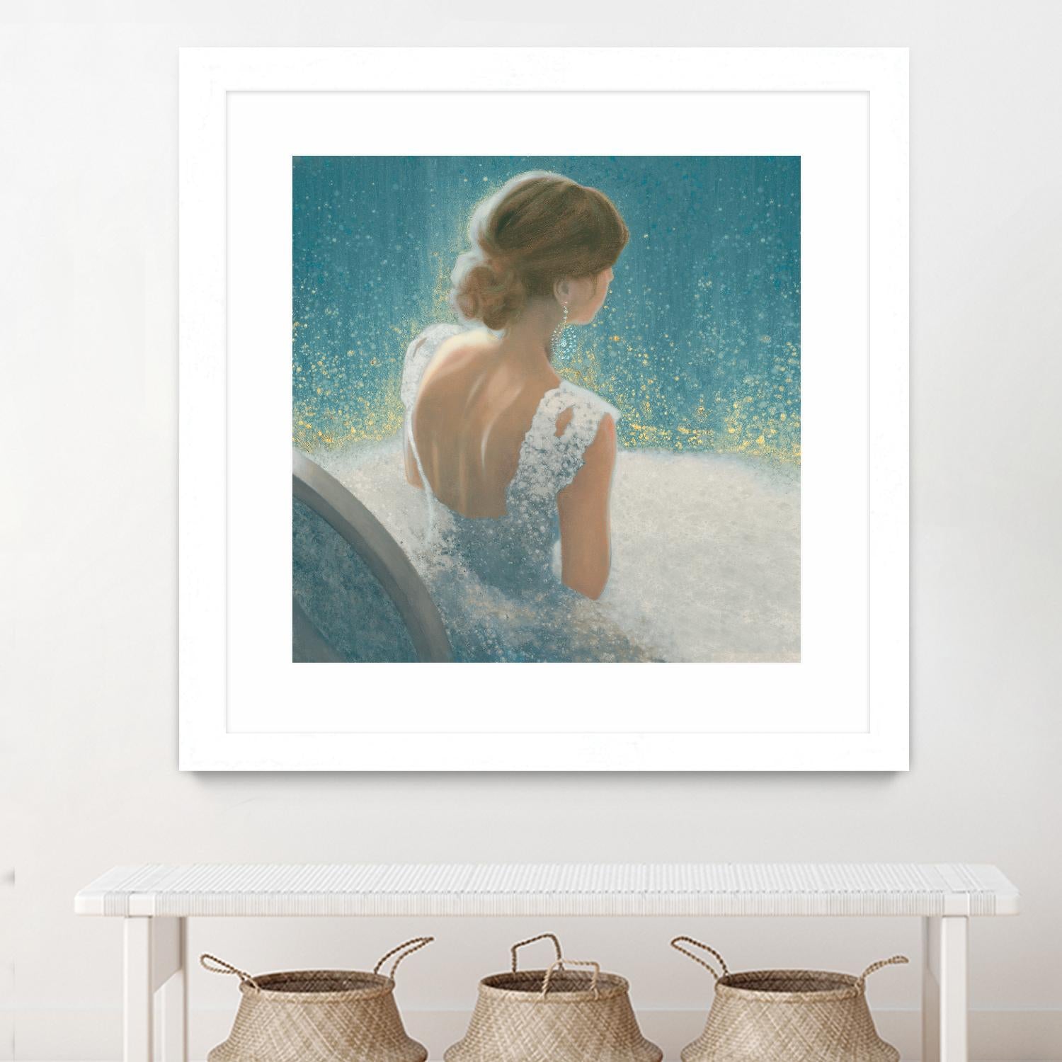 Before the Opera Blue by James Wiens on GIANT ART - white everyday life