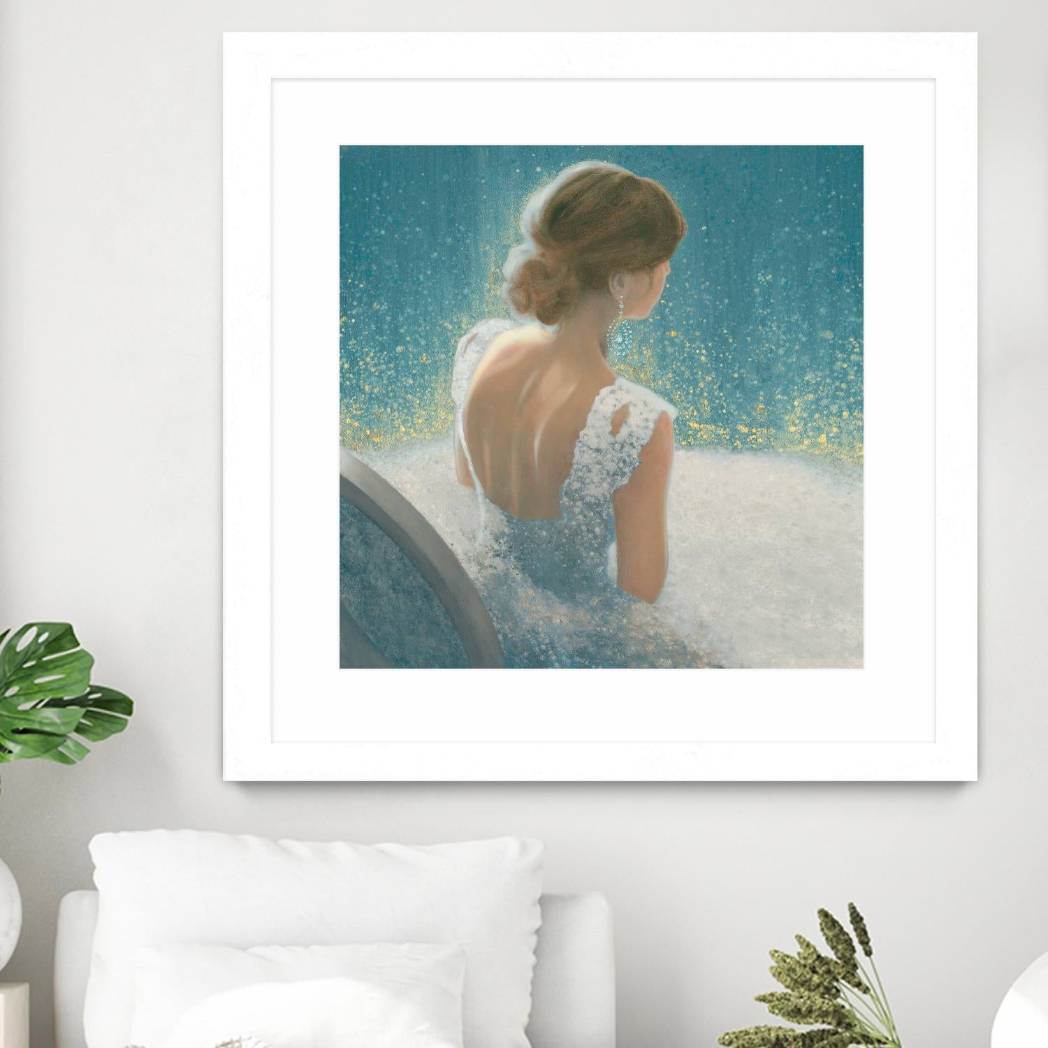 Before the Opera Blue by James Wiens on GIANT ART - white everyday life