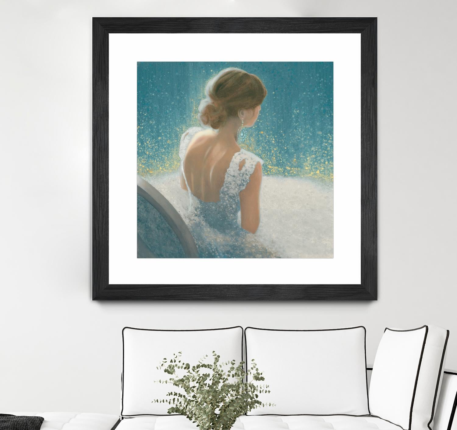 Before the Opera Blue by James Wiens on GIANT ART - white everyday life