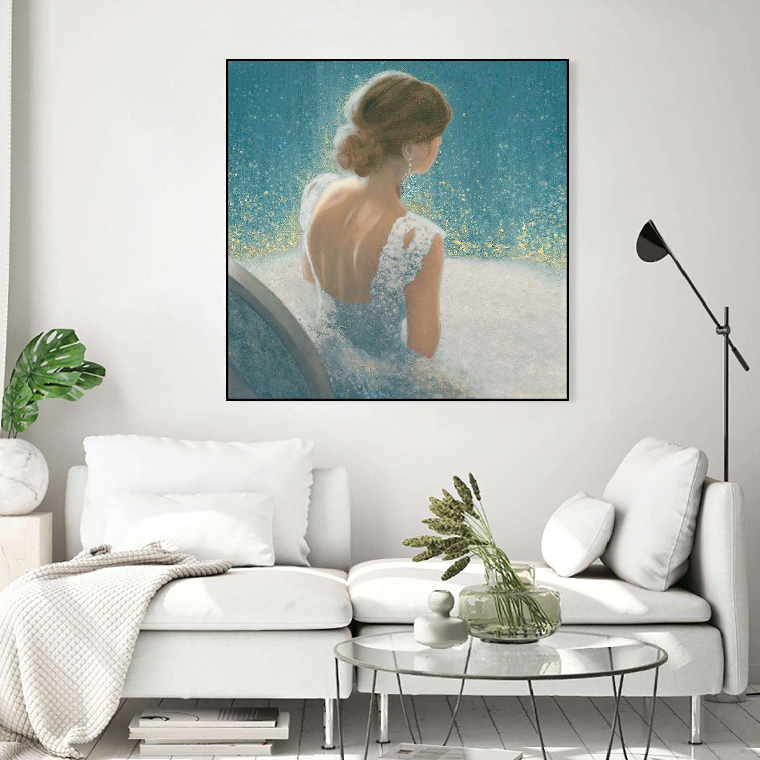 Before the Opera Blue by James Wiens on GIANT ART - white everyday life