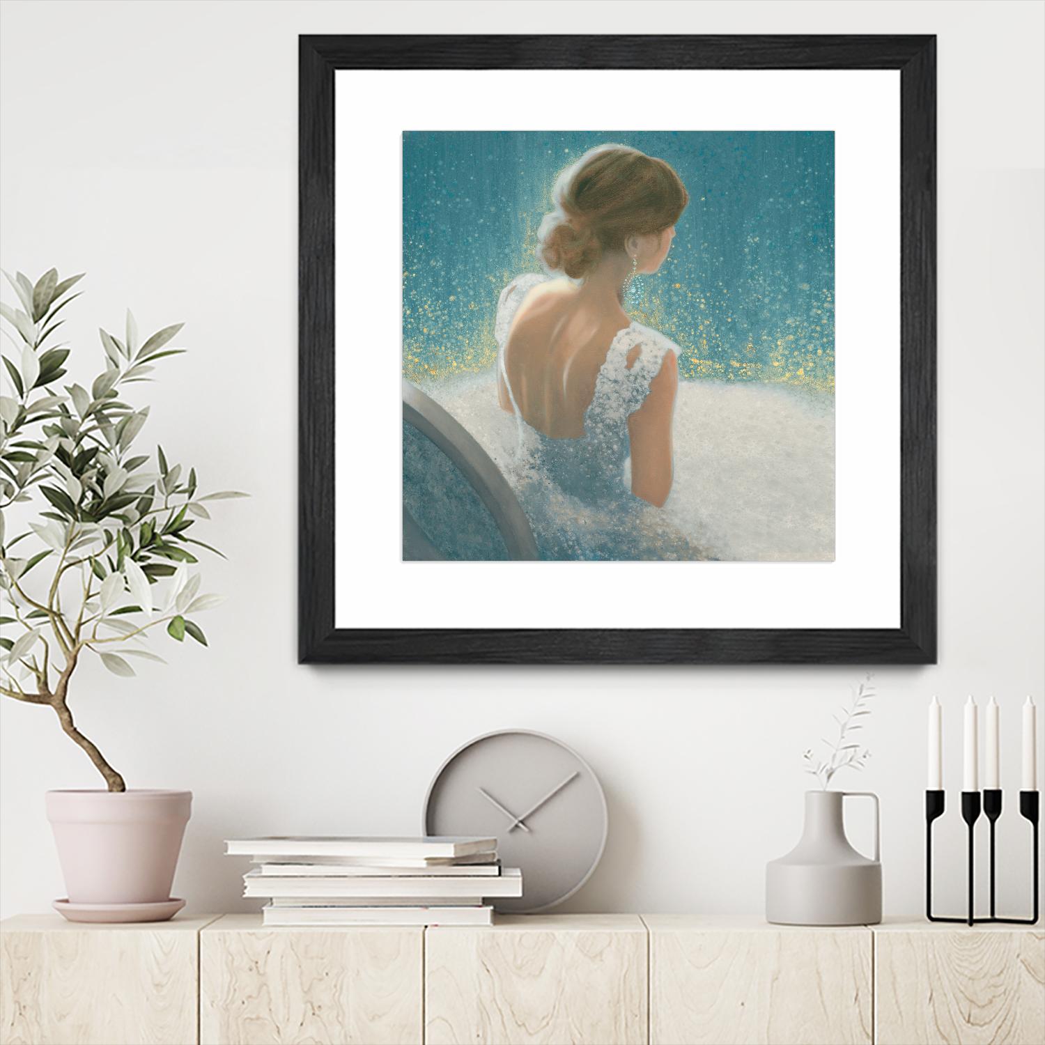 Before the Opera Blue by James Wiens on GIANT ART - white everyday life