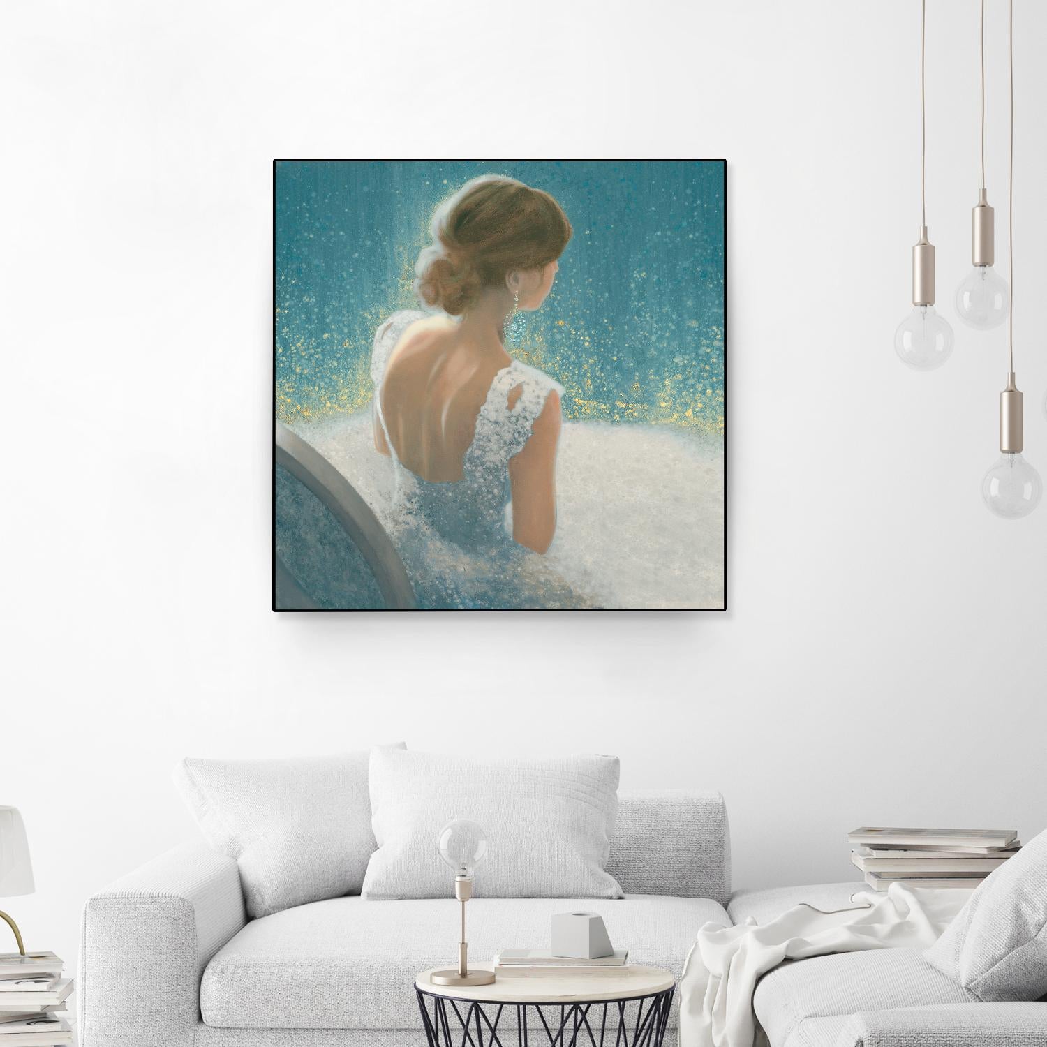 Before the Opera Blue by James Wiens on GIANT ART - white everyday life