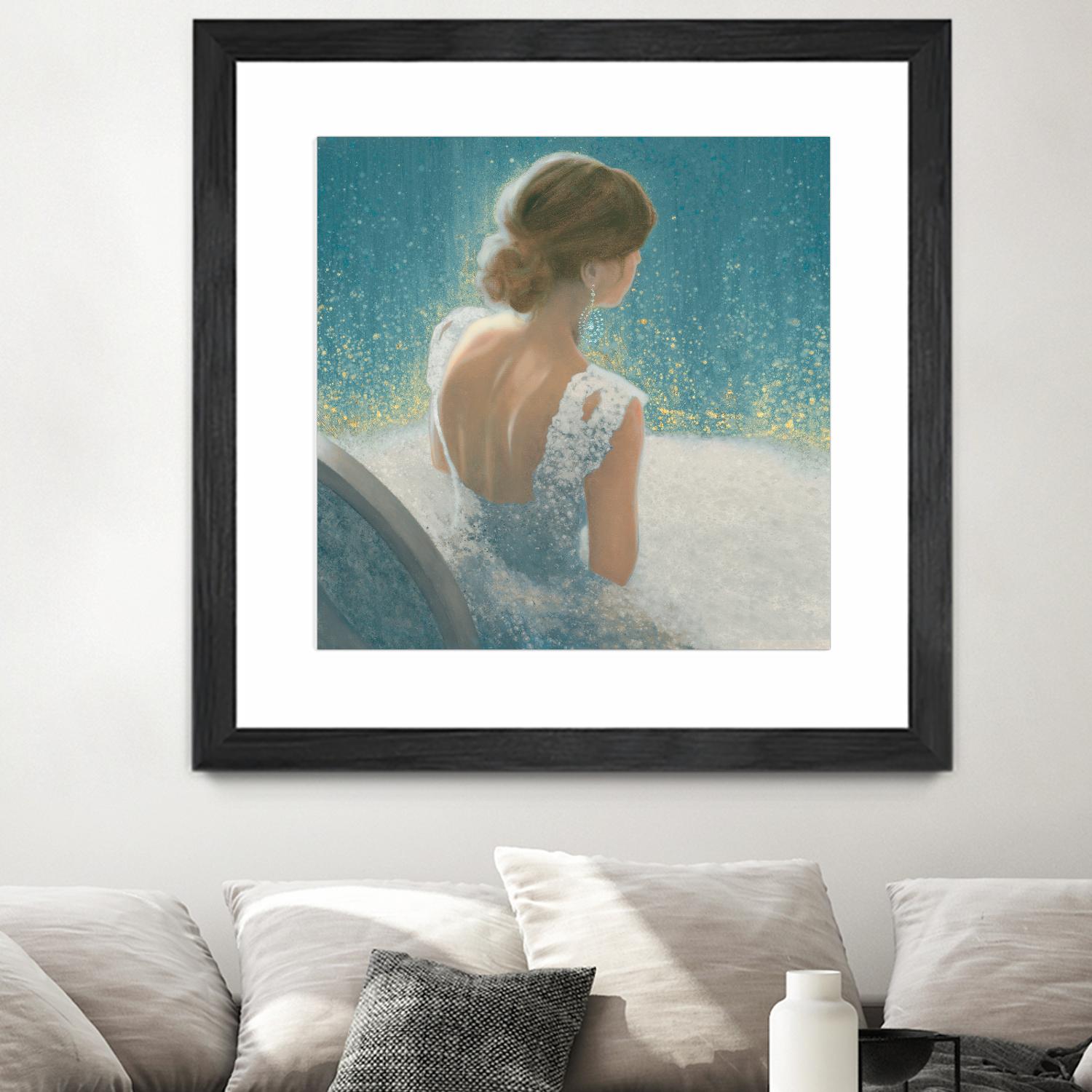 Before the Opera Blue by James Wiens on GIANT ART - white everyday life