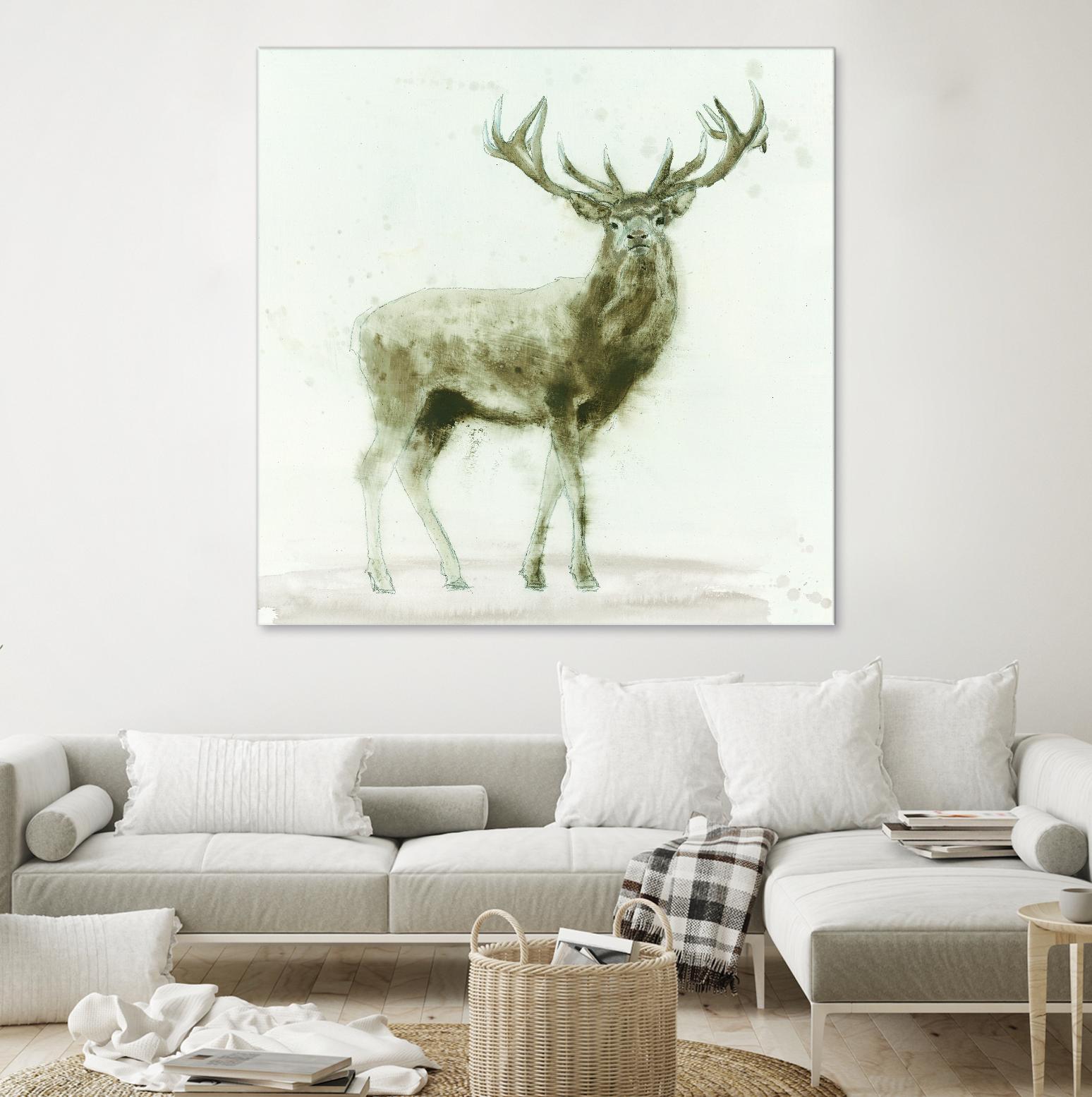 Stag 2 by James Wiens on GIANT ART - brown animals