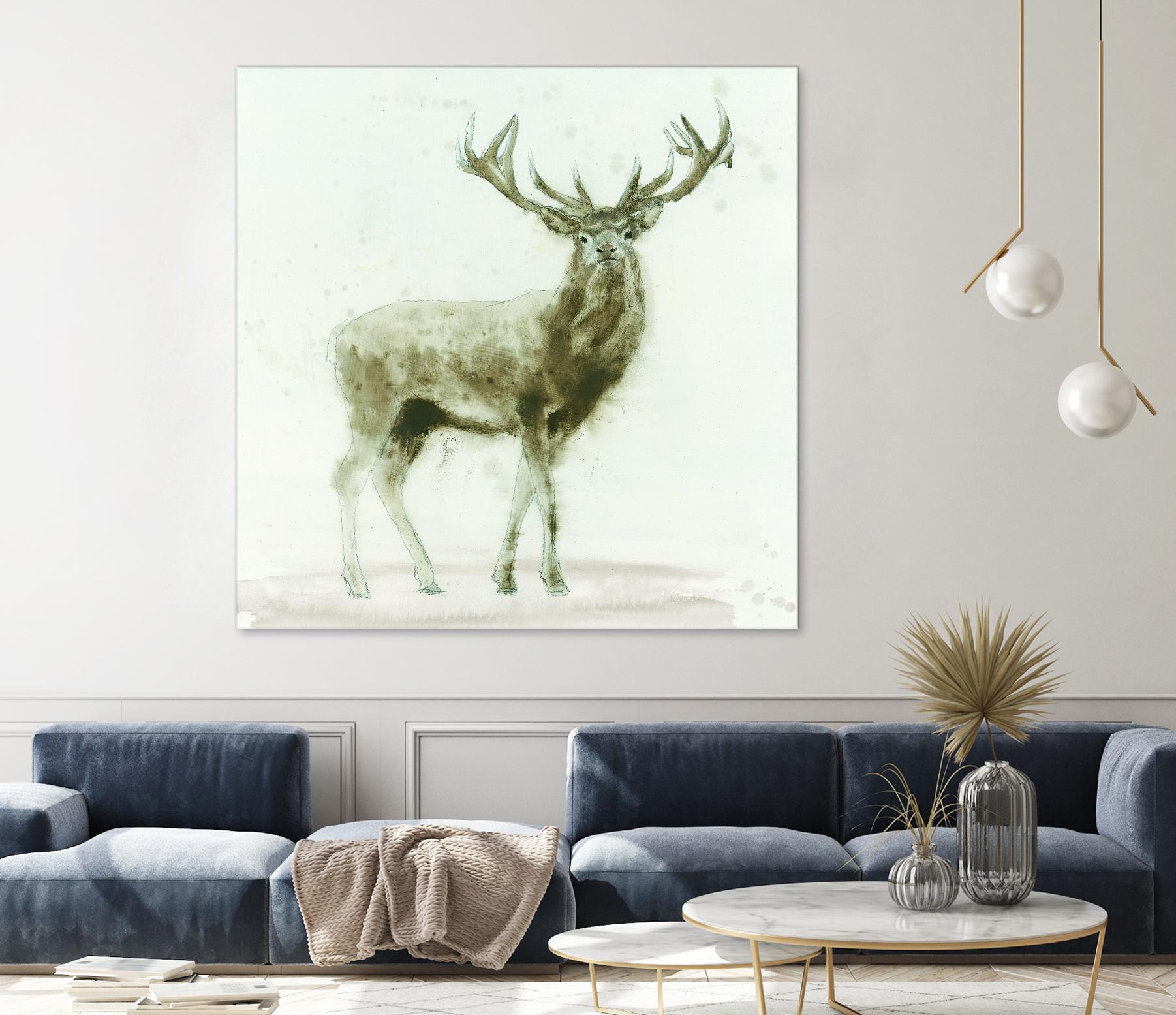 Stag 2 by James Wiens on GIANT ART - brown animals