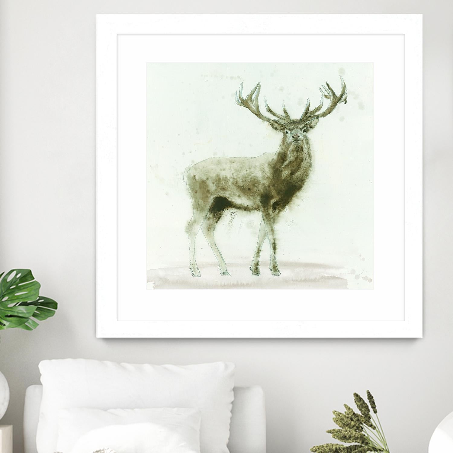 Stag 2 by James Wiens on GIANT ART - brown animals