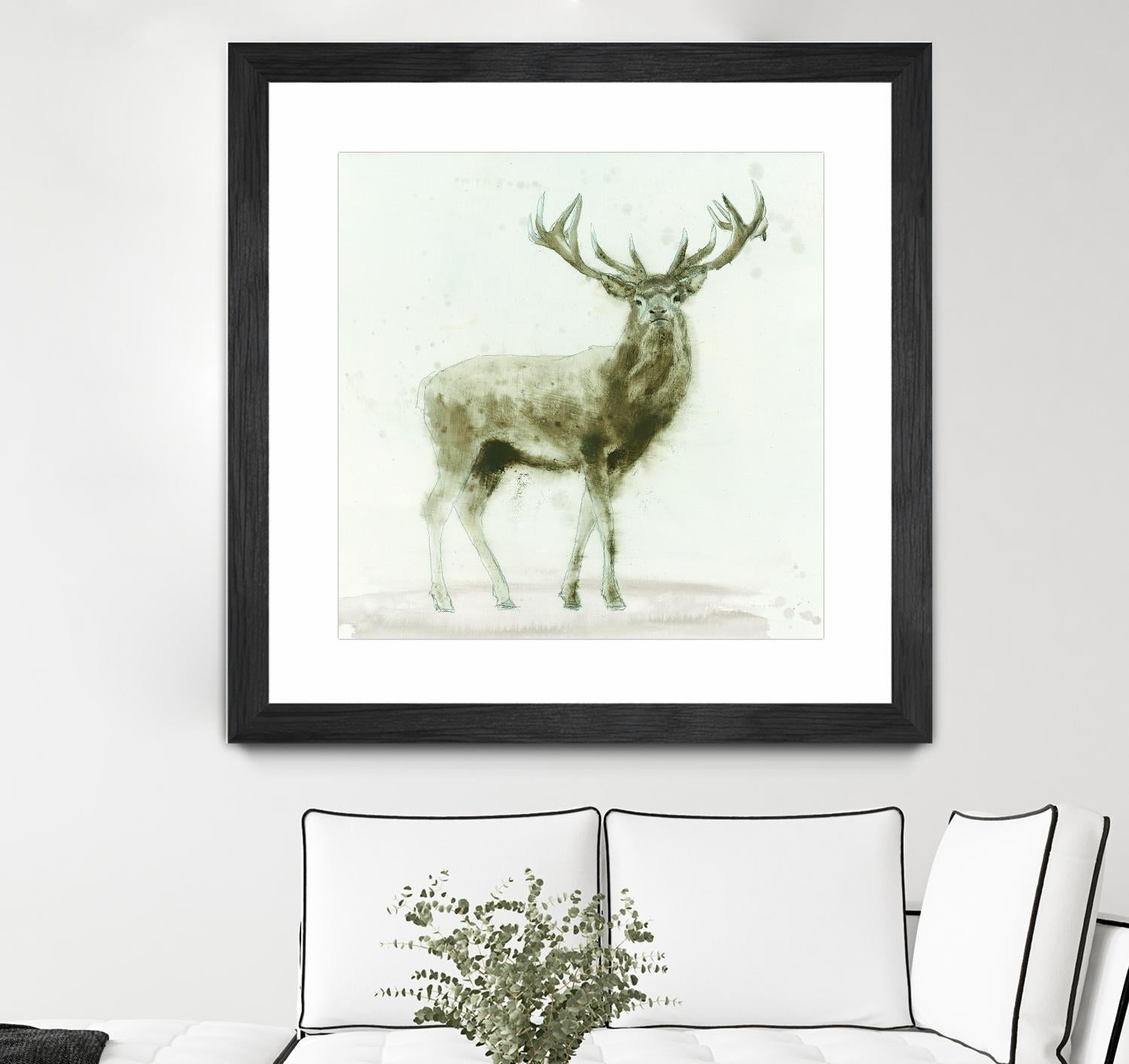 Stag 2 by James Wiens on GIANT ART - brown animals