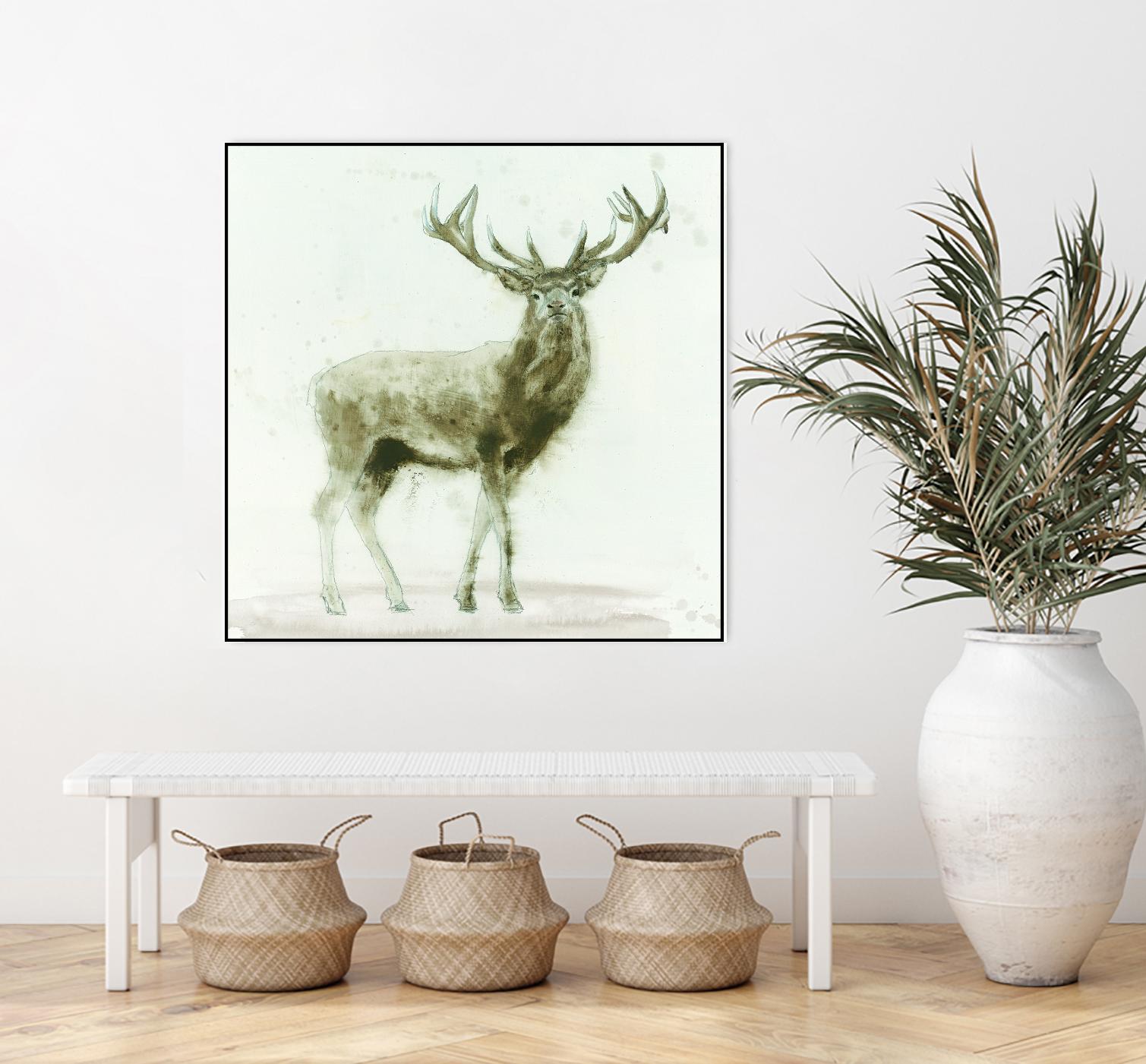 Stag 2 by James Wiens on GIANT ART - brown animals