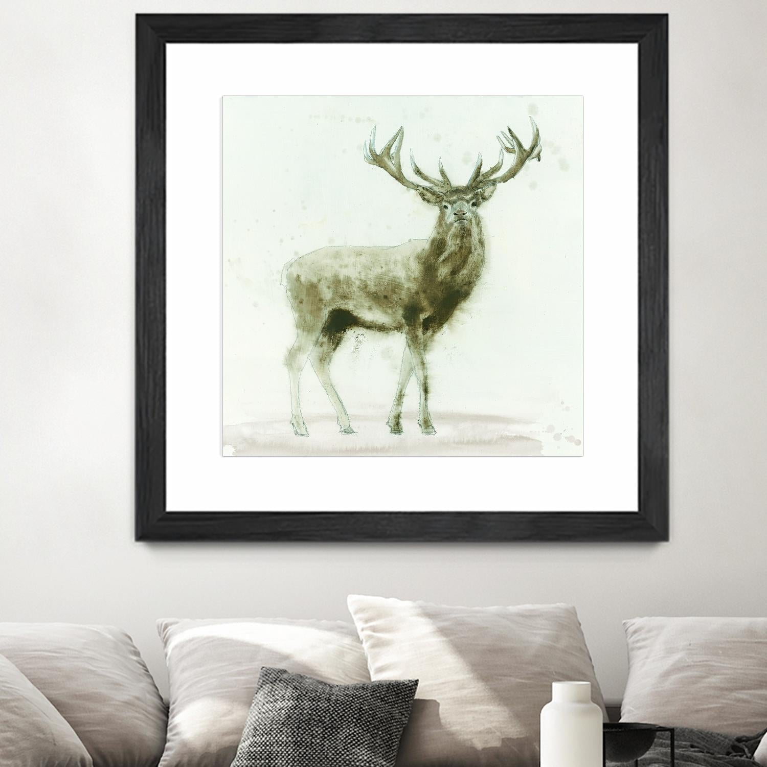 Stag 2 by James Wiens on GIANT ART - brown animals