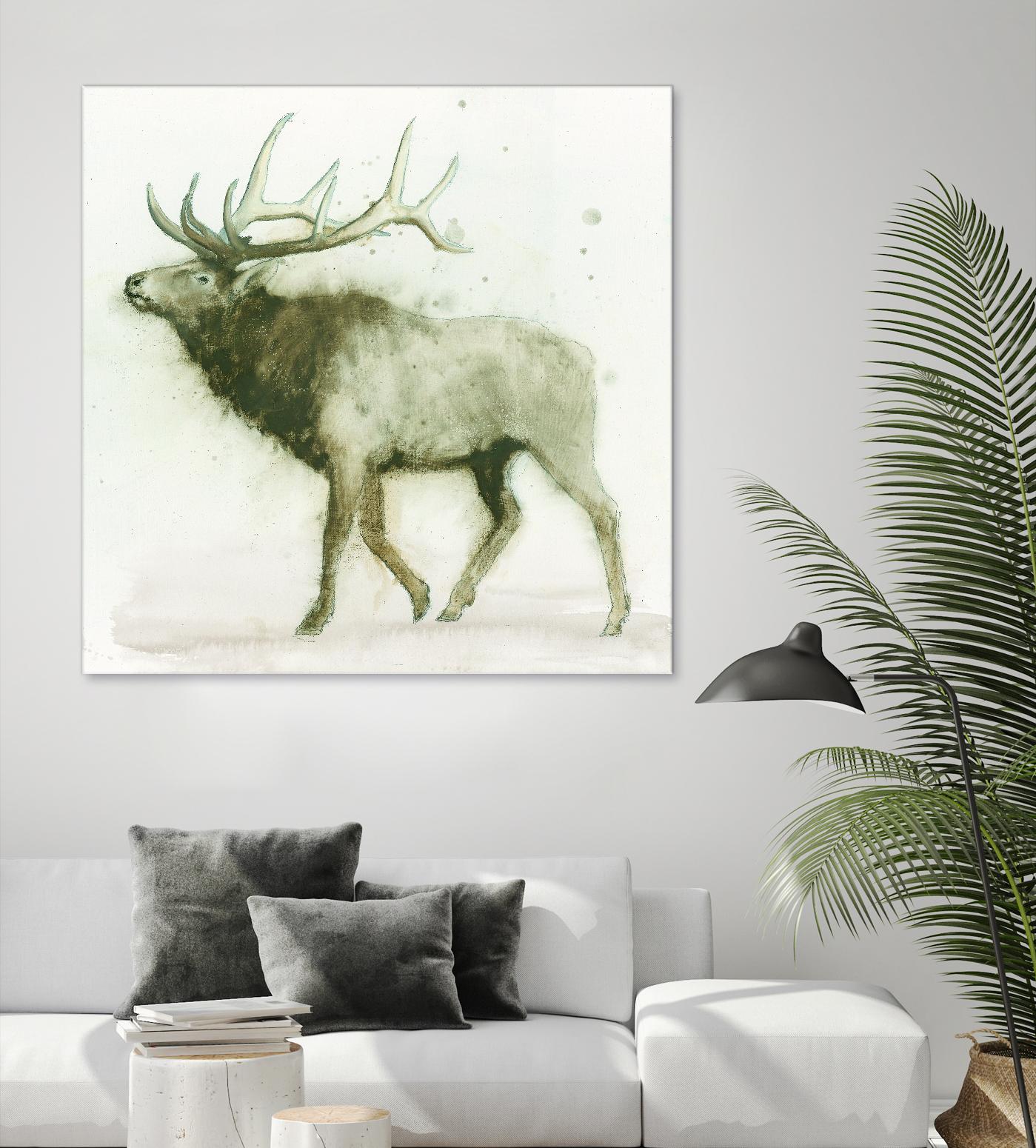 Elk 2 by James Wiens on GIANT ART - brown animals