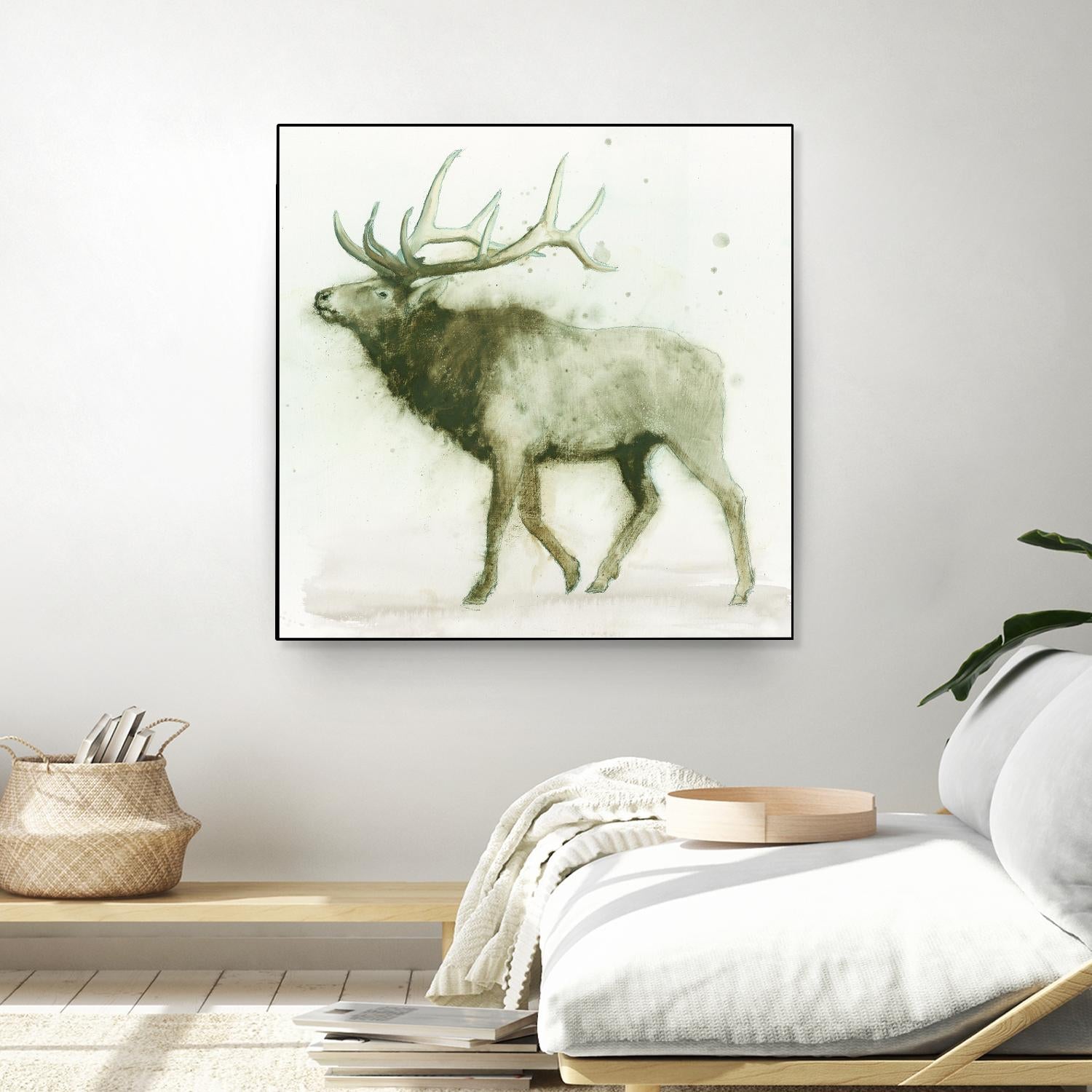 Elk 2 by James Wiens on GIANT ART - brown animals