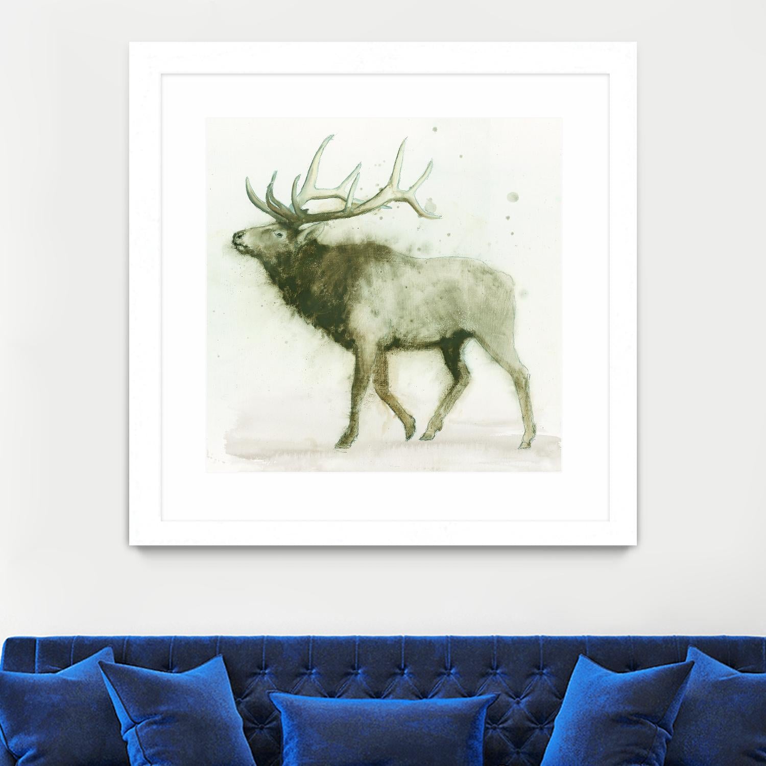 Elk 2 by James Wiens on GIANT ART - brown animals