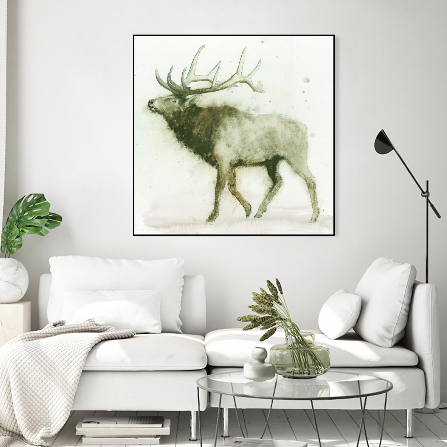 Elk 2 by James Wiens on GIANT ART - brown animals